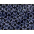 thumbnail image 4 of oneOone Viscose Jersey Medium Blue Fabric Geometric Sewing Fabric By The Yard Printed Diy Clothing Sewing Supplies 60 Inch Wide, 4 of 5