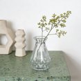 thumbnail image 6 of Clear Glass Vase Small Decorative Flower Vase for Home Decor Table Centerpiece Living Room Bedroom Office Floral Arrangement Buds Vase, 6 of 6