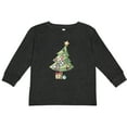 thumbnail image 3 of Inktastic Christmas Tree Boys or Girls Long Sleeve Toddler T-Shirt, 3 of 5