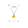 thumbnail image 4 of Tennis Hit Trainer Self-Training Aid Rebounder Tennis Training Equipment for Beginners Practice Helps Improve Strokes, 4 of 5