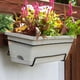 thumbnail image 3 of Advancent Cesta de flores rectangular de ABS, macetero colgante resistente y duradero para balcón, planta de jardinero al aire libre Jardín y Patio gris oscuro, 3 of 6