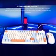 thumbnail image 3 of Keyboard Mouse Set, Mechanical Feeling ABS Lake Blue Gaming Keyboard and Mouse Set  for Gamer for Laptop, 3 of 7