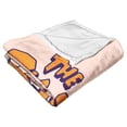 NORTHWEST WNBA Indiana Fever Caitlin Clark Throw Blanket - 50x60 Inch Silk Touch Team Blanket