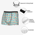 thumbnail image 3 of Fotbe Cute Corgi Head Calzoncillos Tipo Boxer con Bolsa de Soporte Total para Hombre, X-Temp Fresco, Transpirable y de Secado Rápido-Large, 3 of 5