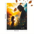 thumbnail image 3 of Qisvanset Framed Canvas Wall Art 12x16 Inch Jesus and Girl Modern Nursery Bible Gift Art, 3 of 5