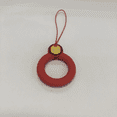 thumbnail image 1 of Nueva cuerda colgante para teléfono móvil de dibujos animados, accesorios de anillo de silicona, cuerda colgante para llave Usb móvil, forma de Donut recortada, 1 of 5