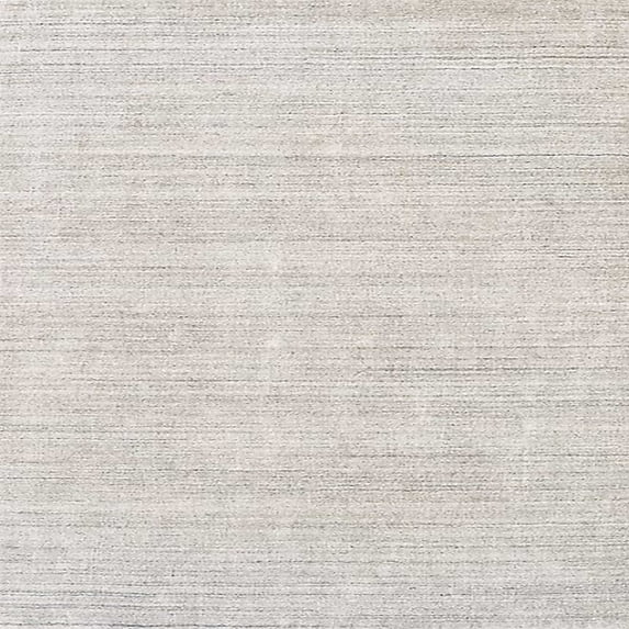 Ahgly Company Indoor Square Mid-Century Modern Ash White Beige Oriental Area Rugs, 5' Square