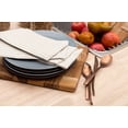 thumbnail image 3 of Meema Cloth Napkins Set of 4 Cotton, Striped Natural, Dinner Linen Christmas Napkins Washable- Table Christmas Gifts, 3 of 6