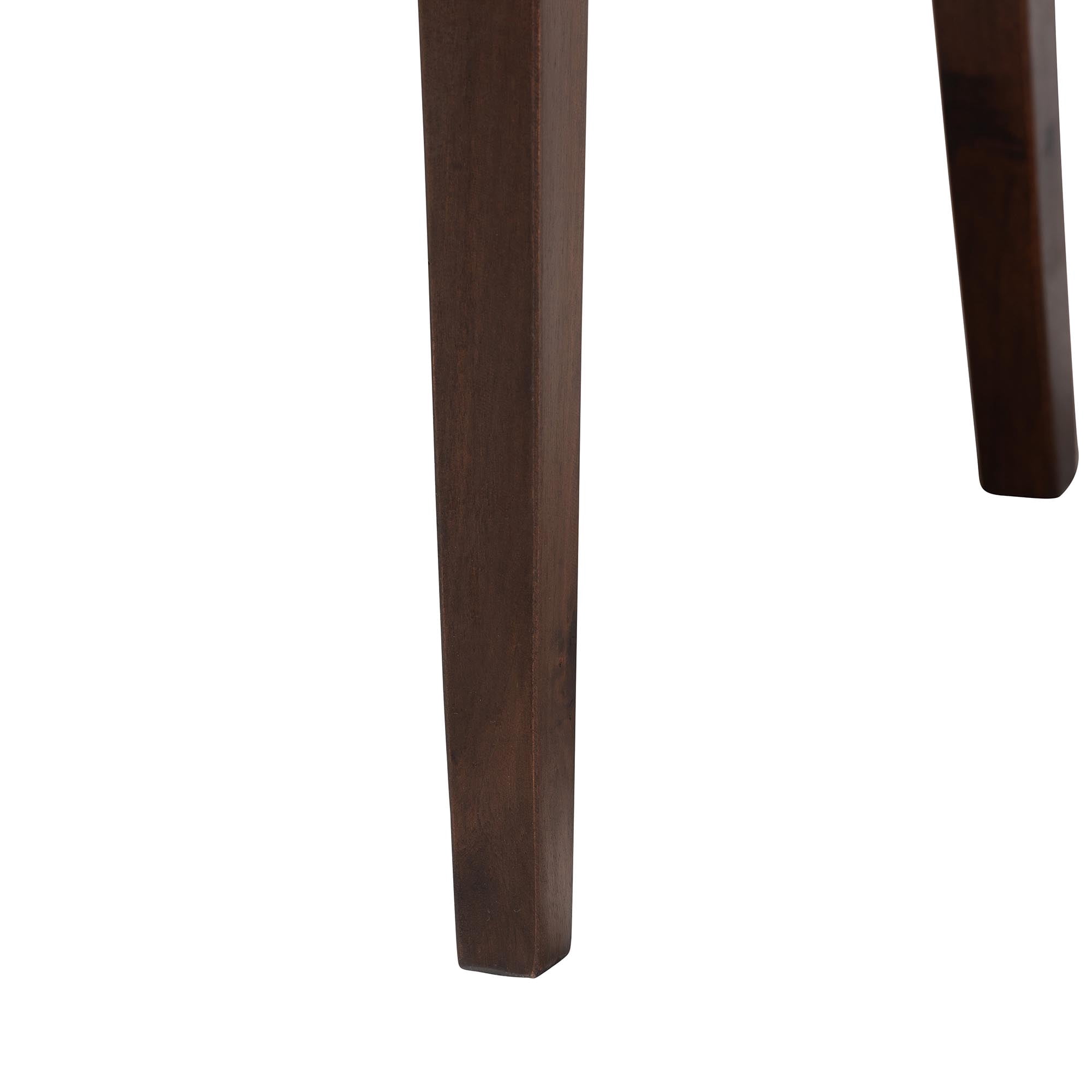 bali & pari Zaila Boho Dining Chair, Dark Brown