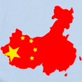 thumbnail image 2 of CafePress - China Flag Map Infant Bodysuit - Baby Light Bodysuit, Size Newborn - 24 Months, 2 of 4