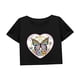 thumbnail image 4 of Camiseta corta informal Fernando ropa deportiva de verano para mujer S, 4 of 7