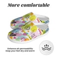thumbnail image 6 of Kdxio Tropical Pineapples Women's Men's Slippers Plush Slip-On House Slipper for Winter Indoor Soft Cushion Non-slip Fluffy Slides Slippers-46/47, 6 of 7