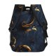 thumbnail image 4 of Disketp Elegant Gold Scrollwork Mochila Estampada para Hombre y Mujer – Mochila Ligera Clásica con Múltiples Bolsillos para Universidad, Trabajo y Viajes-One Size, 4 of 5