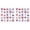 A 2PCS, variant on CY5O5ee 25 Sheets Patriotic Stickers Red White and Blue Face Temporary Stickers Independence Day Memorial Day Party Accessories Decorative Party Supplies