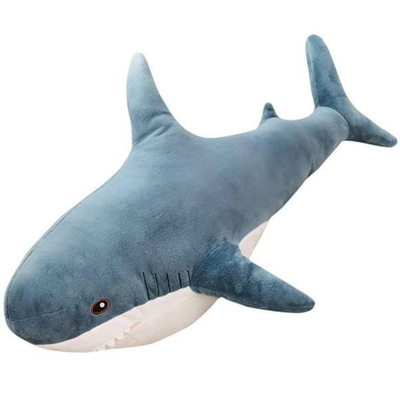 45cm Cartoon Shark Plush Toy Ocean Aquatic Animals Shark Doll Kids Huggable Plushie Toy Birthday Gift