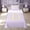 Purple D, variant on meiyoeat Gold K Monogram Bed Sheets for Kids Girls Women, Purple Stripes Full Size Sheets for Bedroom, 4pcs