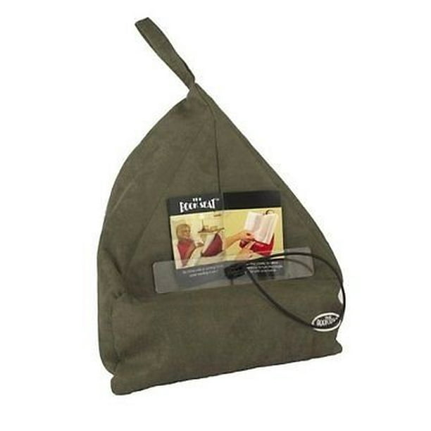 The Book Seat Book Holder and Travel Pillow Olive