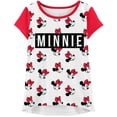 thumbnail image 3 of Pack de 3 camisetas Disney Minnie Mouse para niños y niñas, 3 of 7