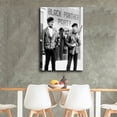 thumbnail image 3 of Huey Newton & Bobby SEALE Print Photo Art Painting Canvas Poster Home Decorative Bedroom Modern Decor Posters Gifts 08x12inch(20x30cm), 3 of 6