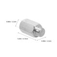 thumbnail image 2 of Raindrops Heavy Duty Grinder Head Angle Grinder Adapter Silver for Automotive Detailing 1Pack, 2 of 8