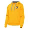 thumbnail image 2 of Women's Antigua Gold Boston Bruins Victory Pullover Hoodie, 2 of 3