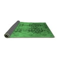 thumbnail image 2 of Ahgly Company Indoor Rectangle Oriental Emerald Green Industrial Area Rugs, 8' x 12', 2 of 4