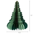 thumbnail image 4 of Paper Christmas Tree Tabletop Decorations, Green and Gold, 2 Count, by Holiday Time, 4 of 6