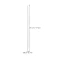 thumbnail image 2 of COMPUKAS 10-Pack White Iron Hanging Bars for Office Desk Organization and Storage Solutions, 2 of 8