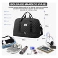 thumbnail image 2 of Maleta Gym Deportiva Mujer Con Mochila Y Bolso Extra Pequeño Black, 2 of 3