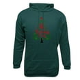 thumbnail image 4 of Jjayotai Mens Funny Sweatshirt, Christmas Novelty Xmas Tree Letter Printed Fashion Pullover Hoodies, Holiday Clothes Army Green XXL, 4 of 4