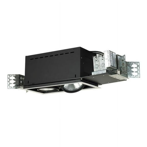 Jesco Lighting MYMH3870-2EWB Modulinear Directional Lighting, Adjustable Yoke Metal Halide - Black