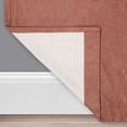 thumbnail image 3 of Eclipse Allure Draft Stopper, 100% Blackout Grommet Top Curtain Panel, Blush Pink, 50 x 84, 3 of 12