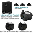 thumbnail image 6 of 90 GPH Mini Submersible Pump, Small Fountain Pump (5W 350L/H) for water feature, Aquariums, Fish Tank, Tabletop Fountain, Pet Fountain, Indoor or Outdoor Pond Fountain, 6 of 8