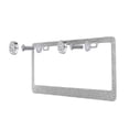 thumbnail image 3 of Portaplaca Auto Drive Color Plata Con Recubrimiento Tipo Diamante, 3 of 4