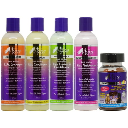 The Mane Choice Kids Hair Care 4 Piece Set Gummy Vitamins The Mane Choice Kids Hair Care 4 Piece Set Gummy Vitamins