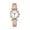 Gold -AR26, variant on Women Watches Dress Round Dial Quartz Date Classic Leather Strap Female Wrist Watch Brown