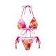 thumbnail image 4 of Trajes de Baño de Mujer con Pantalones Cortos Dos Piezas Impreso Conjunto Largo Torso Tanque Desmontable Sostén Acolchado para la Fiesta de la Piscina de la Playa, 4 of 6