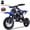 Blue, variant on TOXOZERS Gas dirt bike，50CC 2-stroke Gas power Mini dirt bike，Top Speed 25 mph, Max Load 150 lb-Green
