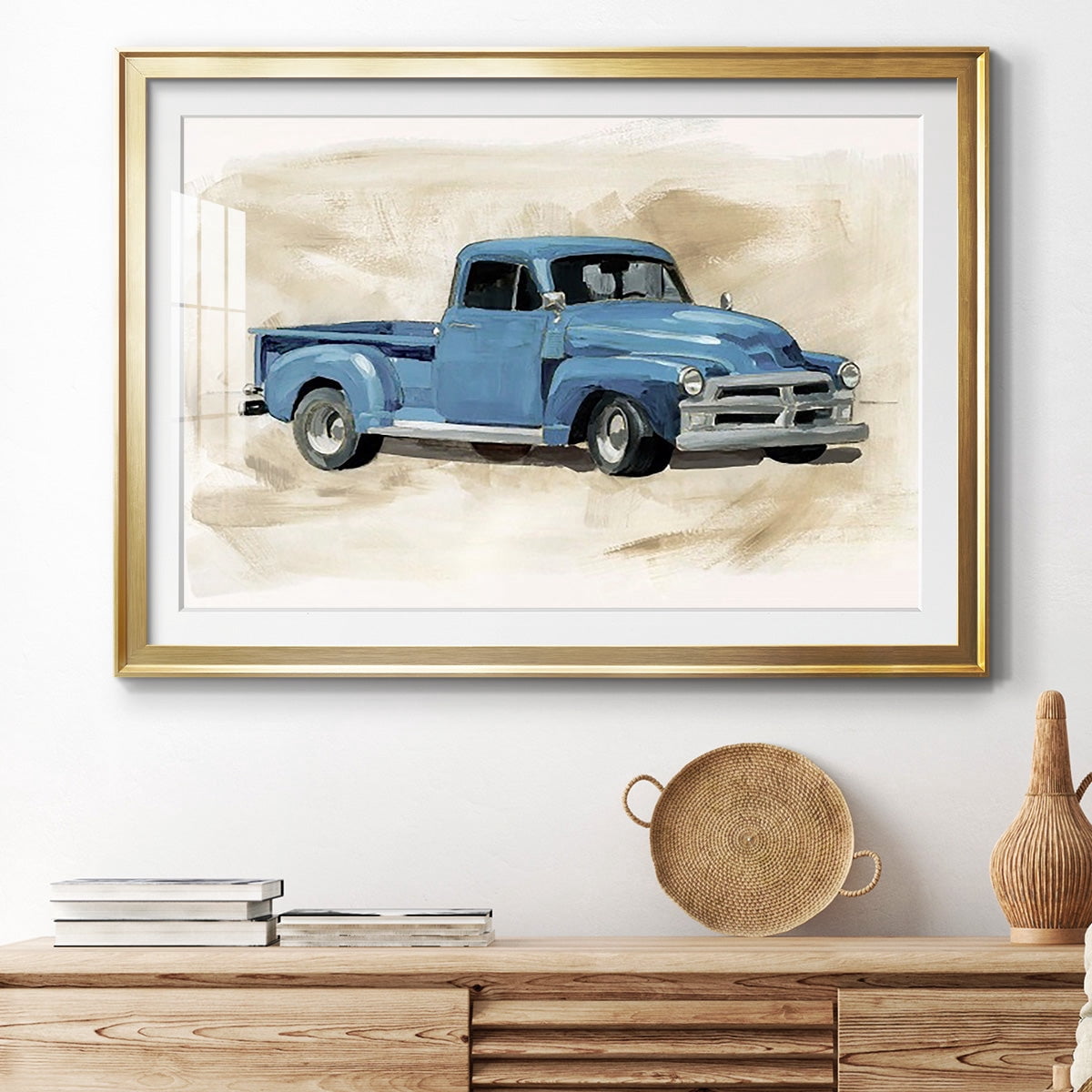 Pickup I Premium Framed Print - Ready to Hang