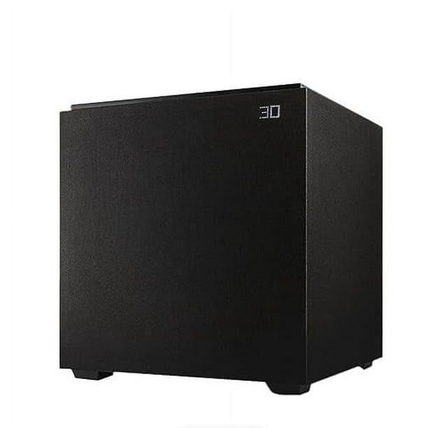 Definitive Technology Descend DN12 subwoofer de 12" (modelo 2021) - Optimizado para películas y música, nueva arquitectura 3XR, amplificador de clase H de pico de 1500 W y (2) radiadores de graves de