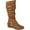 Camel, variant on Journee Womens Jester-01 Hidden Wedge Riding Boots
