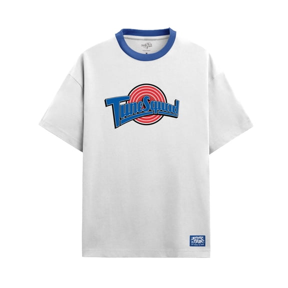 Playera Space Jam para Hombre Manga corta Blanca Talla M