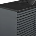 thumbnail image 4 of Render 48" Wall-Mount Bathroom Vanity-EEI-5801-CHA-BLK, 4 of 11