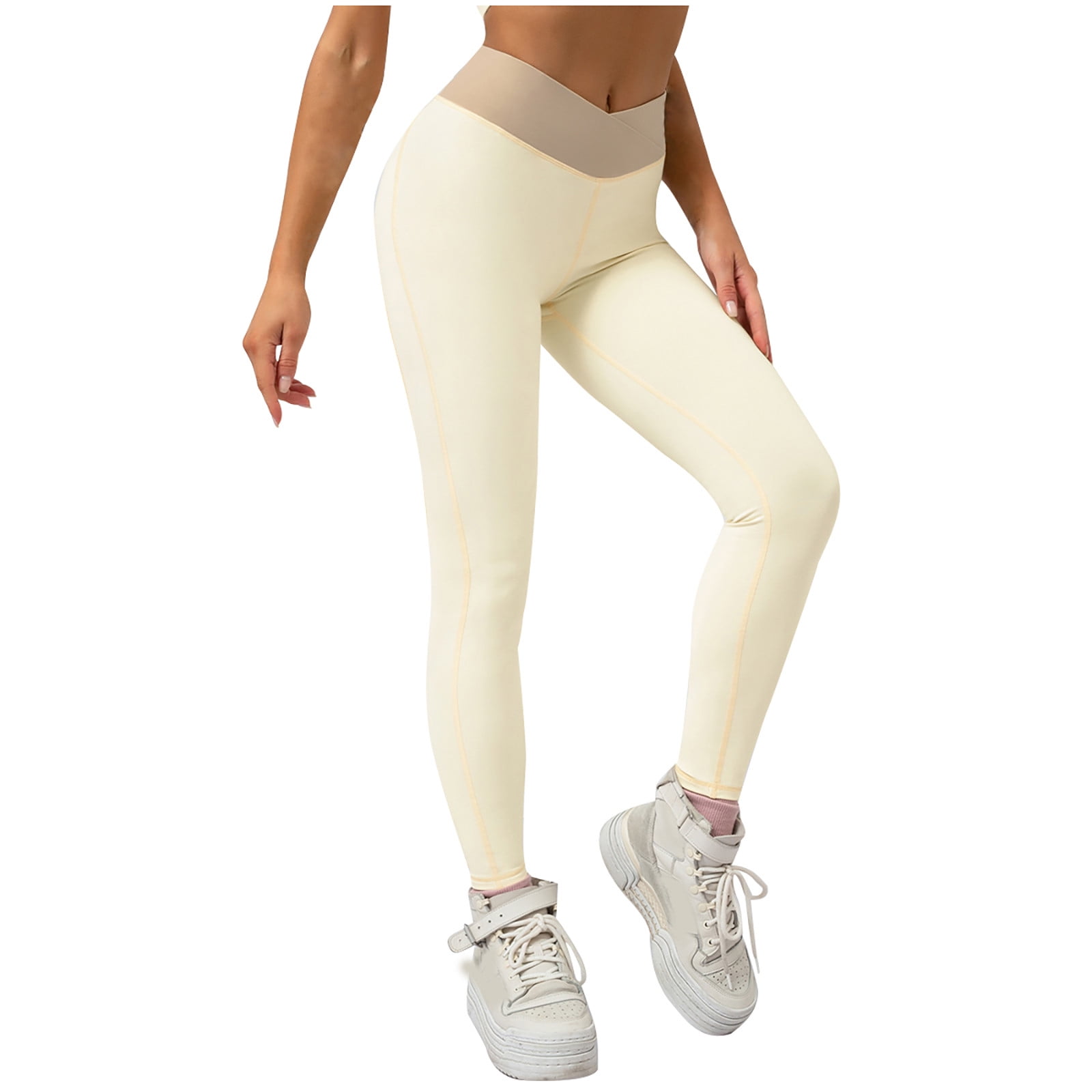 Seamless Leggings for Women Butt Lift High Waisted Tummy Control No See