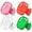 Red, Green, Pink, Clear, variant on 4 Pack Travel Toothbrush Head Covers Portable Toothbrush Protector Cap Brush Pod Case Protective Plastic Clip for Household Travel, Camping, Bathroom, School, Business