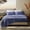 Navy, variant on Sleep Zone Full Sheets Set - 4 Piece Bedding - Jersey Knit Cooling Sheet Set - Soft and Fade Resistant - Easy Care - Deep Pocket (Full,Navy)