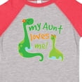 thumbnail image 4 of Inktastic My Aunt Loves Me Nephew Boys Toddler T-Shirt, 4 of 5