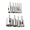 thumbnail image 1 of 10Pcs Diamant Enduit Trou Coupe Percer la Tuile de Verre 32mm, 1 of 8