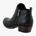 thumbnail image 3 of Lucky Brand Basel Women's Boots Black Embossed Size 5.5 M, 3 of 8