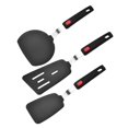 thumbnail image 2 of Silicone Spatula Turner Non-stick Kitchen Utensils Set 3Pcs, 2 of 4